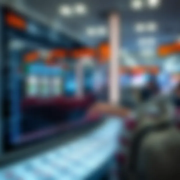 Graph showcasing historical lottery data trends