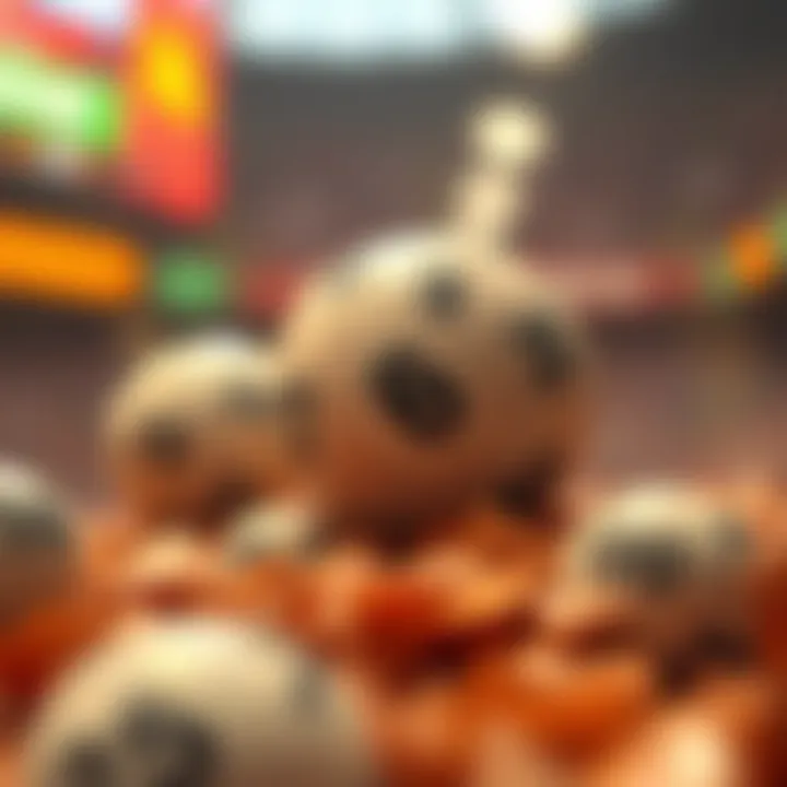 Visual representation of lottery odds and probabilities