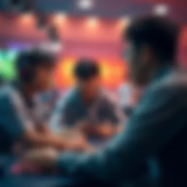 Complex social interactions during gameplay