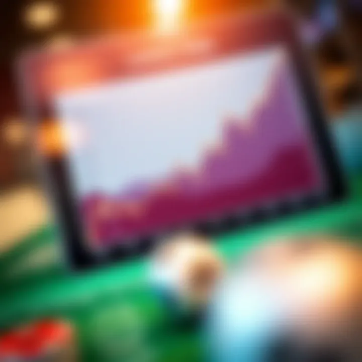 Graph illustrating lottery odds