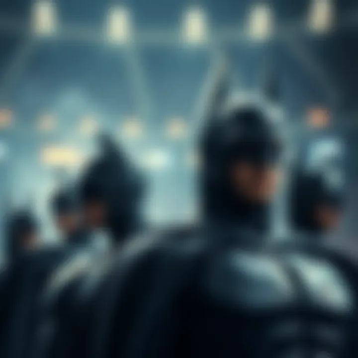 Evolution of Batman A historical timeline showcasing the evolution of Batman's character