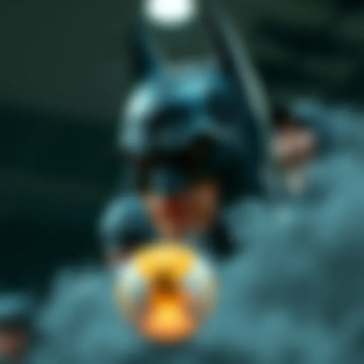 Cultural Impact of Batman Symbolic imagery highlighting Batman's cultural impact and themes