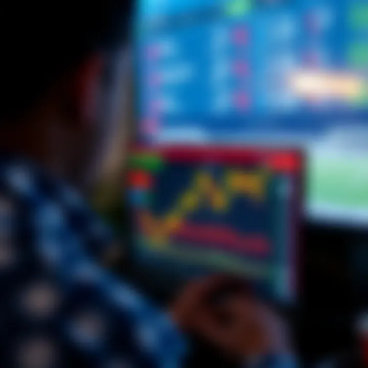 Comparative analysis of betting sites on a digital screen