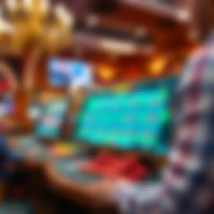 Visual strategy guide for lottery and sports betting