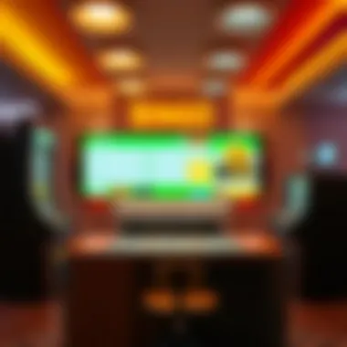 Modern bingo game setup