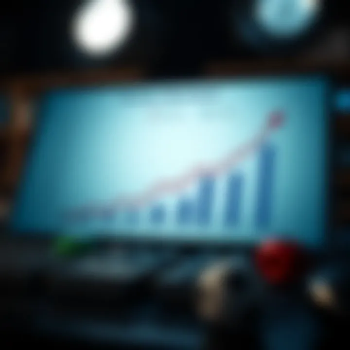 Graph showcasing the calculation methods for winnings