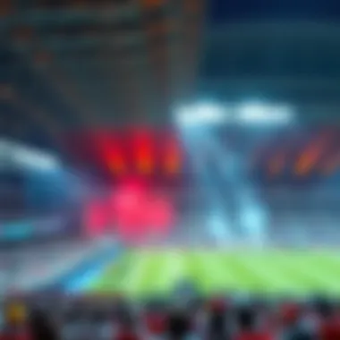 Stadiums hosting the Champions League matches