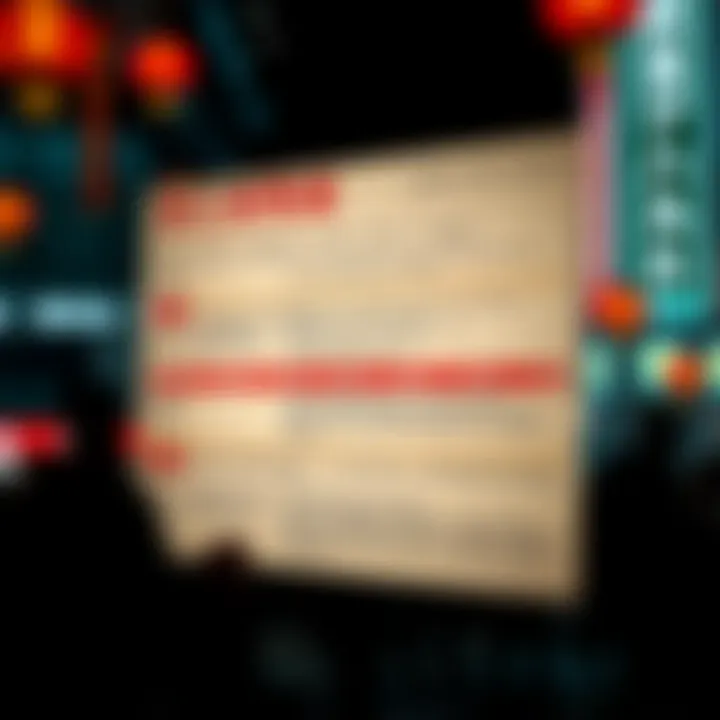 A historical timeline highlighting key milestones in the China lottery