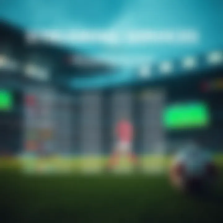 Comparison chart of various streaming services for national football matches