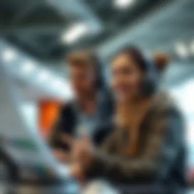 Customer support interaction in a betting context