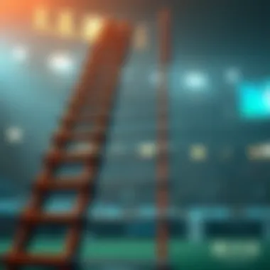 Conceptual visualization of a betting strategy