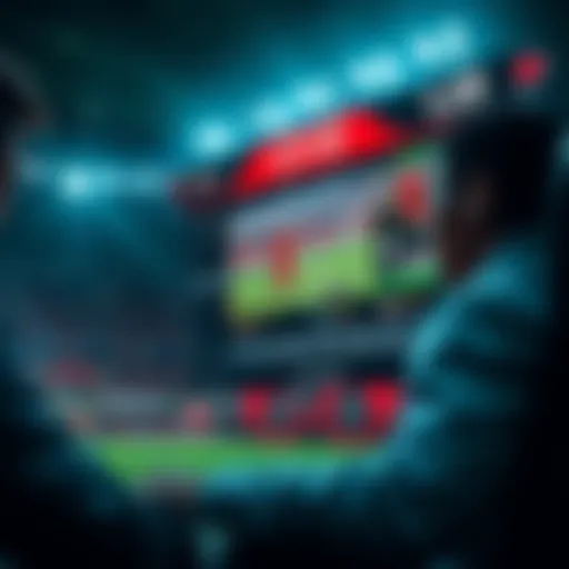 Analysis of the platform's user interface showcasing features