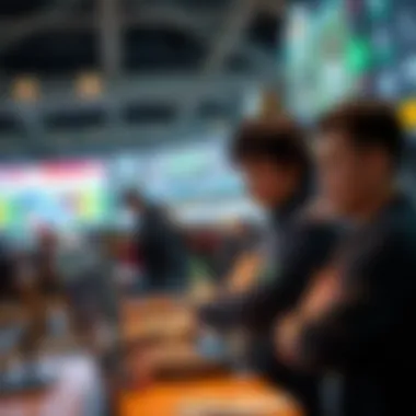 User interaction with the platform