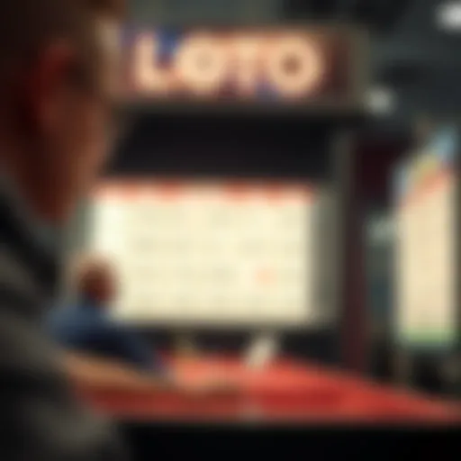 Artistic representation of Dutch Lotto gameplay