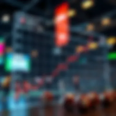 Graph depicting trends in sports betting and lottery participation