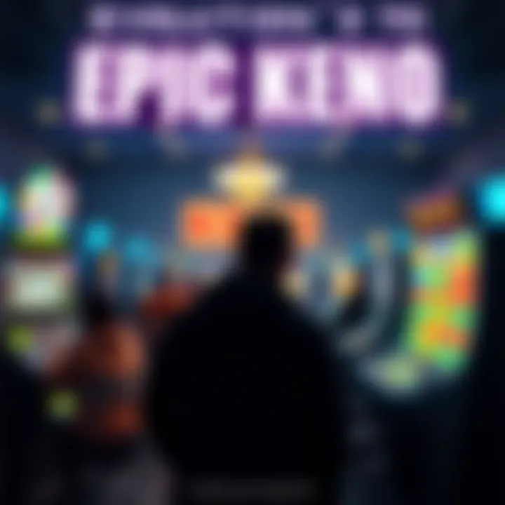 A historical timeline illustrating the evolution of Epic Keno.