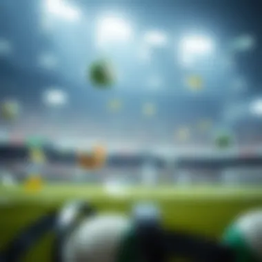 An abstract representation of financial planning influenced by lottery winnings