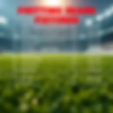 Upcoming fixtures in the football league