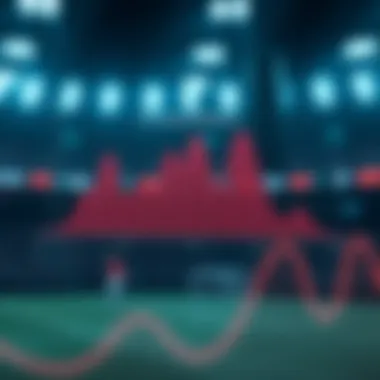 Graph illustrating frequency distribution in data analysis