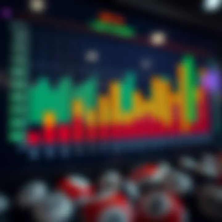 Graph showcasing lottery number frequency analysis