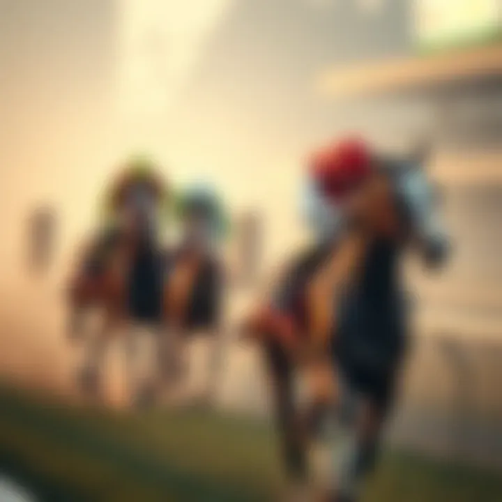 An infographic showcasing the history and evolution of local horse racing in Japan