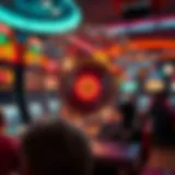 An intricate graphic depicting the history of Keno