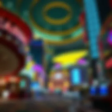 Illustration depicting the diversity of casino designs and themes in South Korea