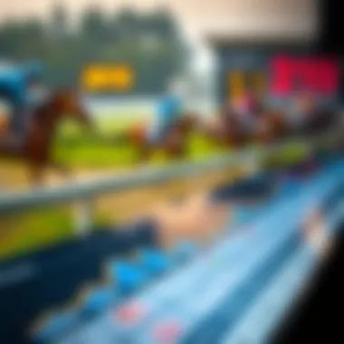 A graph showcasing recent statistics in horse racing