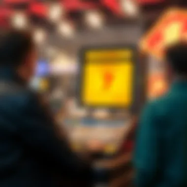 Illustration of lottery game mechanics