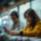 Abstract representation of lottery strategy