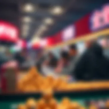 Graph showing trends in lottery player strategies