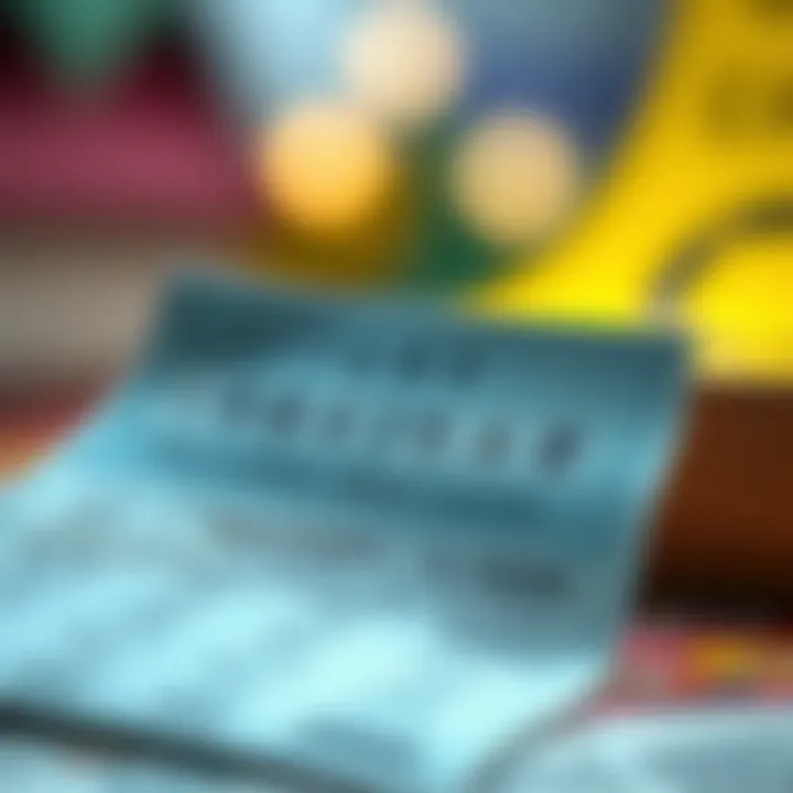 Illustration of the lottery ticket structure