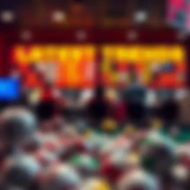 Infographic on latest trends in lottery games