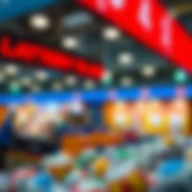 Visual representation of lottery trends and statistics