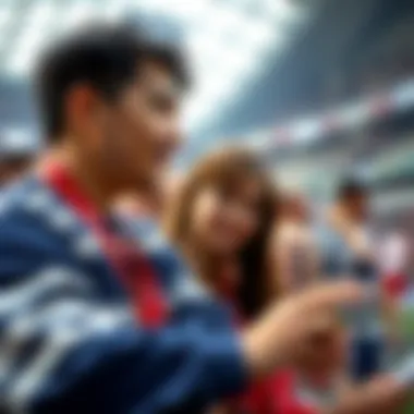 A vibrant community engagement event