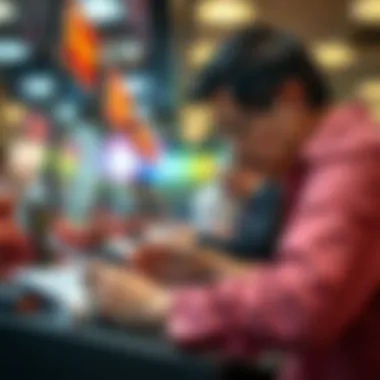 Visual representation of lottery purchase strategies