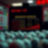 Visual representation of lottery statistics