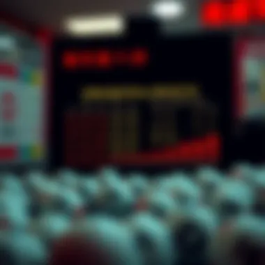 Visual representation of lottery statistics