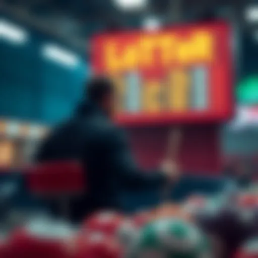 Visual representation of lottery algorithms