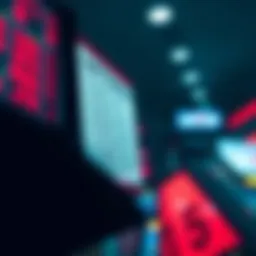 Illustration depicting the analysis of lottery numbers