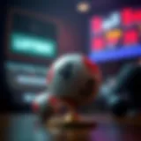 Visual representation of lottery number selection principles