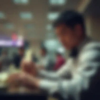 Conceptual image of chance and odds in lottery