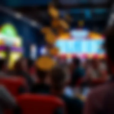 A visual representation of lottery excitement