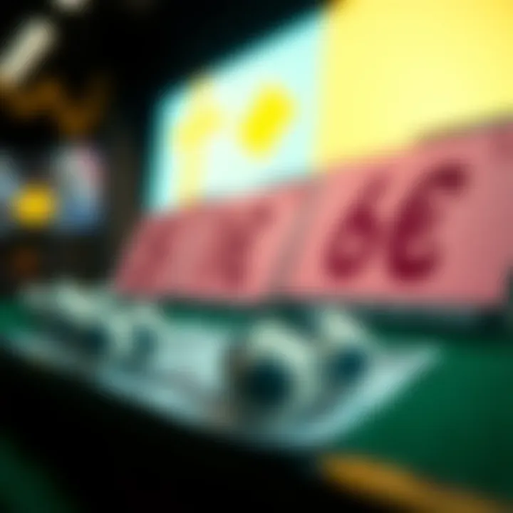 Symbol of lottery and chance in modern society