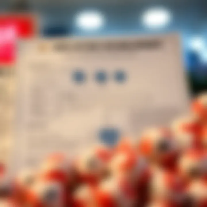 Diagram explaining the lottery system mechanics