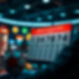 Visual representation of lottery ticket selection