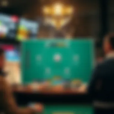 A strategic diagram illustrating lottery betting techniques