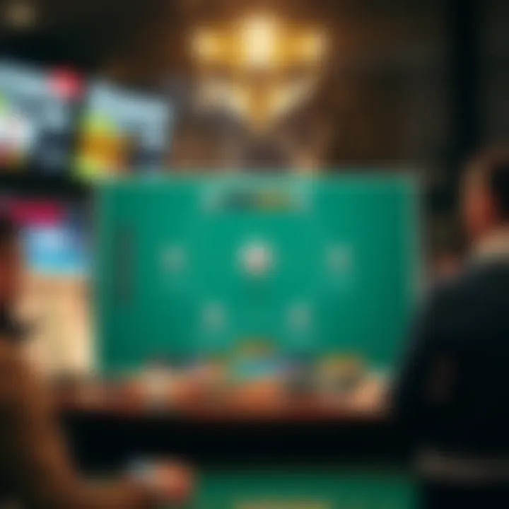 A strategic diagram illustrating lottery betting techniques