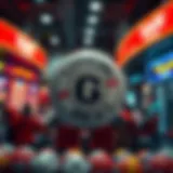 Conceptual illustration of lottery mechanics and principles