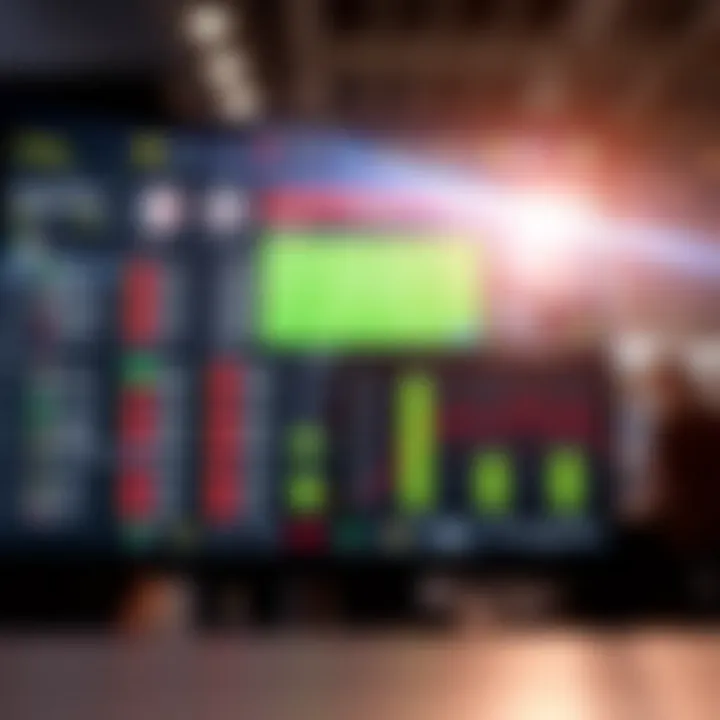 User interface of a betting information platform